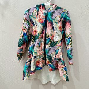 NWT Hey Popinjay Tropical Rainforest Colibri Nairo Hoodie